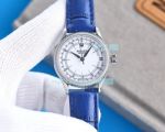 Swiss Replica Rolex Cellini 9015 Stainless Steel Ladies Watch White Dial 32mm